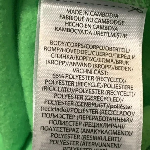 Men’s Polo Ralph Lauren Polo 1992 Logo Hoodie Green Size XL New - Picture 6 of 6